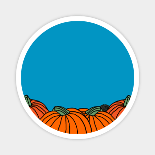 Dog visits the Pumpkin Patch Magnet